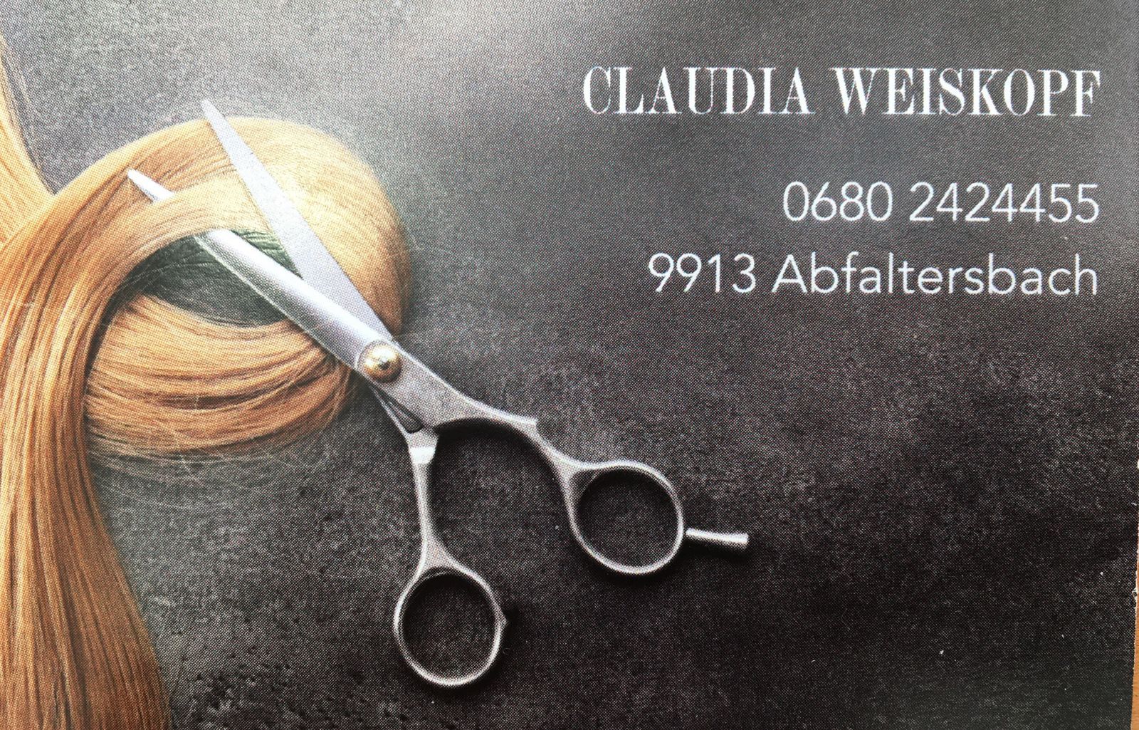 Visitenkarte Claudia Weißkopf